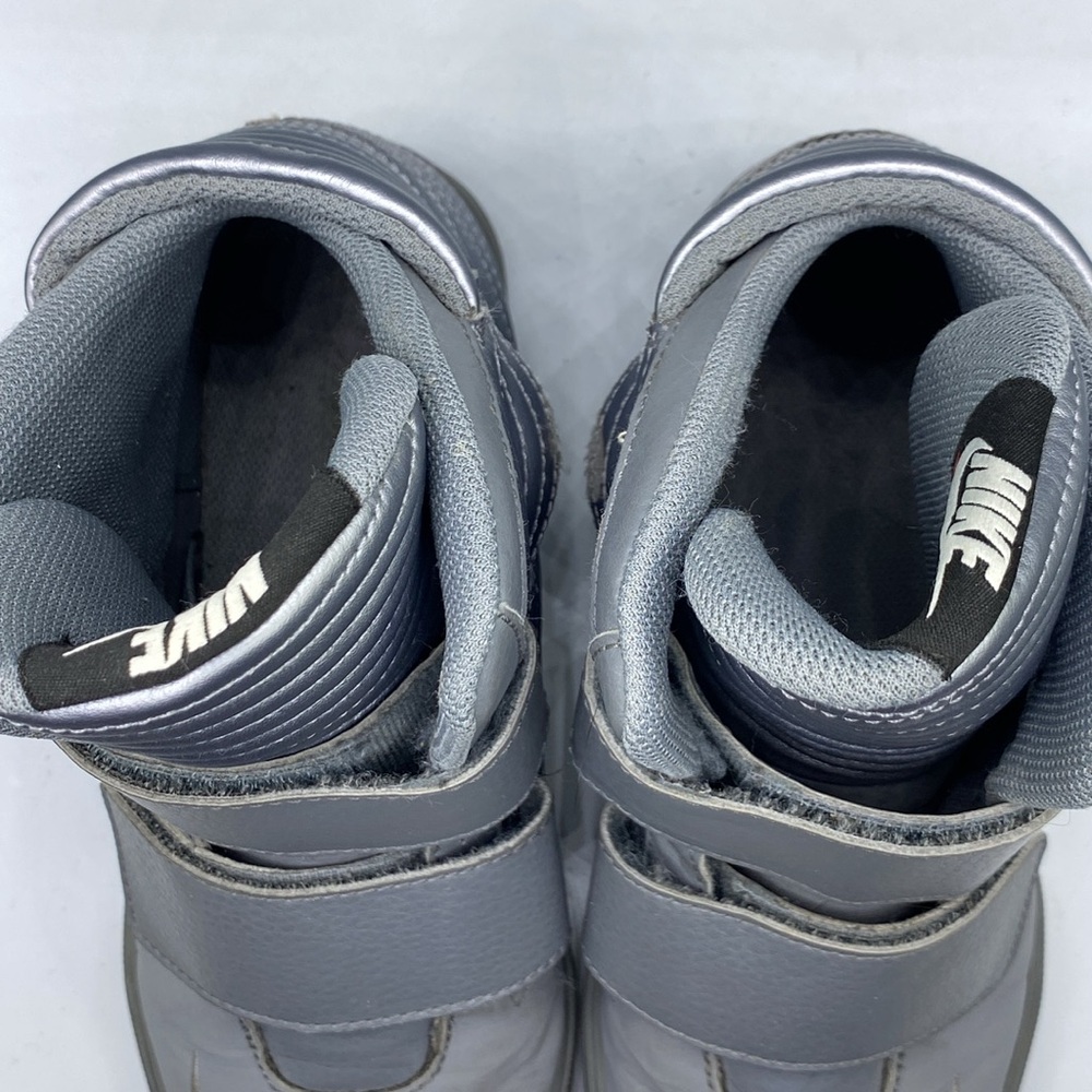 Nike Flystepper 2K3 Gray Metallic Quilted Leather Men's Sneaker Size 8 - Picture 7 of 12